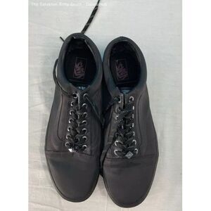 Vans Harry Potter Deathly Hallows Low Top Black Lace Up Sneakers Size M105 W12